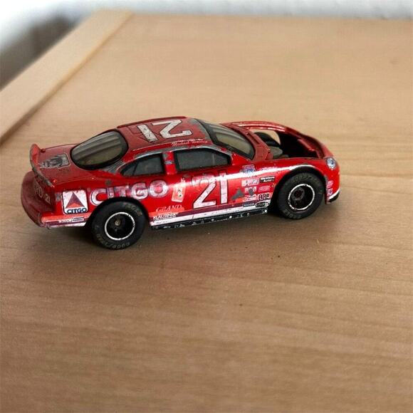 Vintage 90s Michael Waltrip #21 Citgo Autographed NASCAR Diecast Model Car - Picture 4 of 7